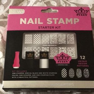 NEW PUEEN nail stamping starter kit